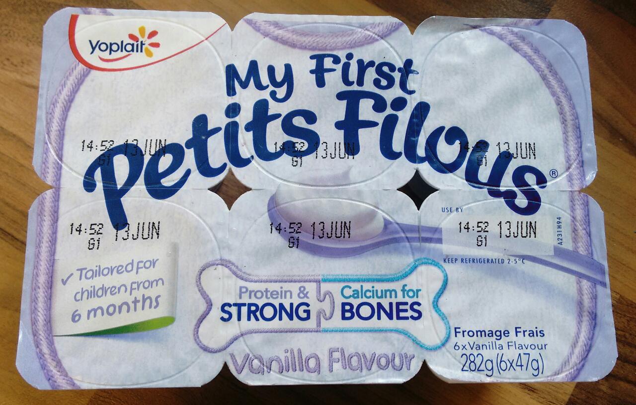 My first Petits Filous