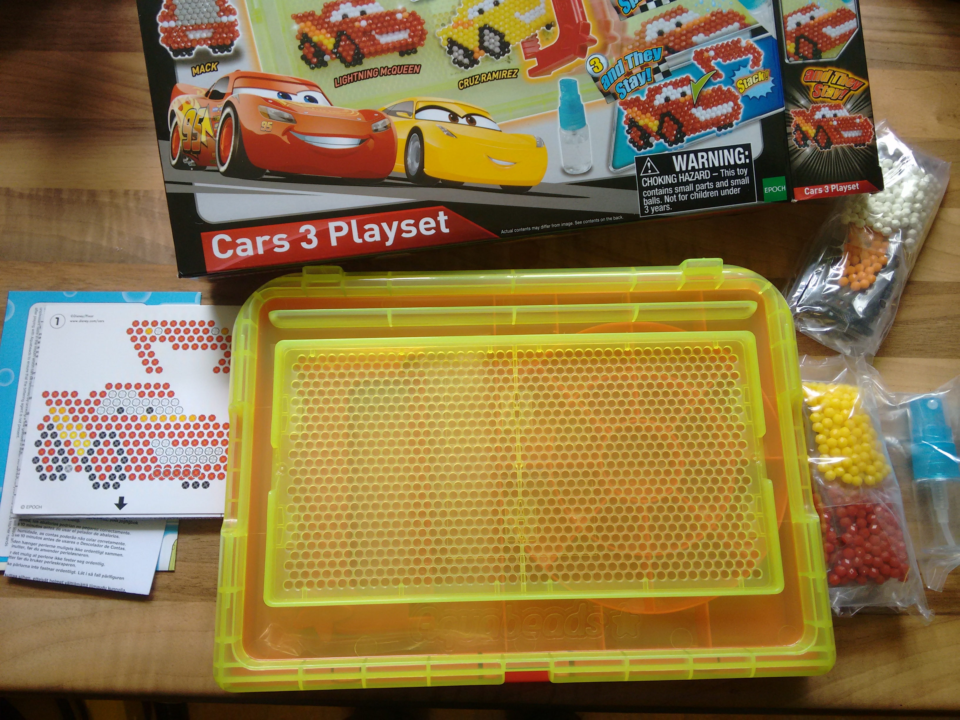 Aquabeads cars 3 playset online