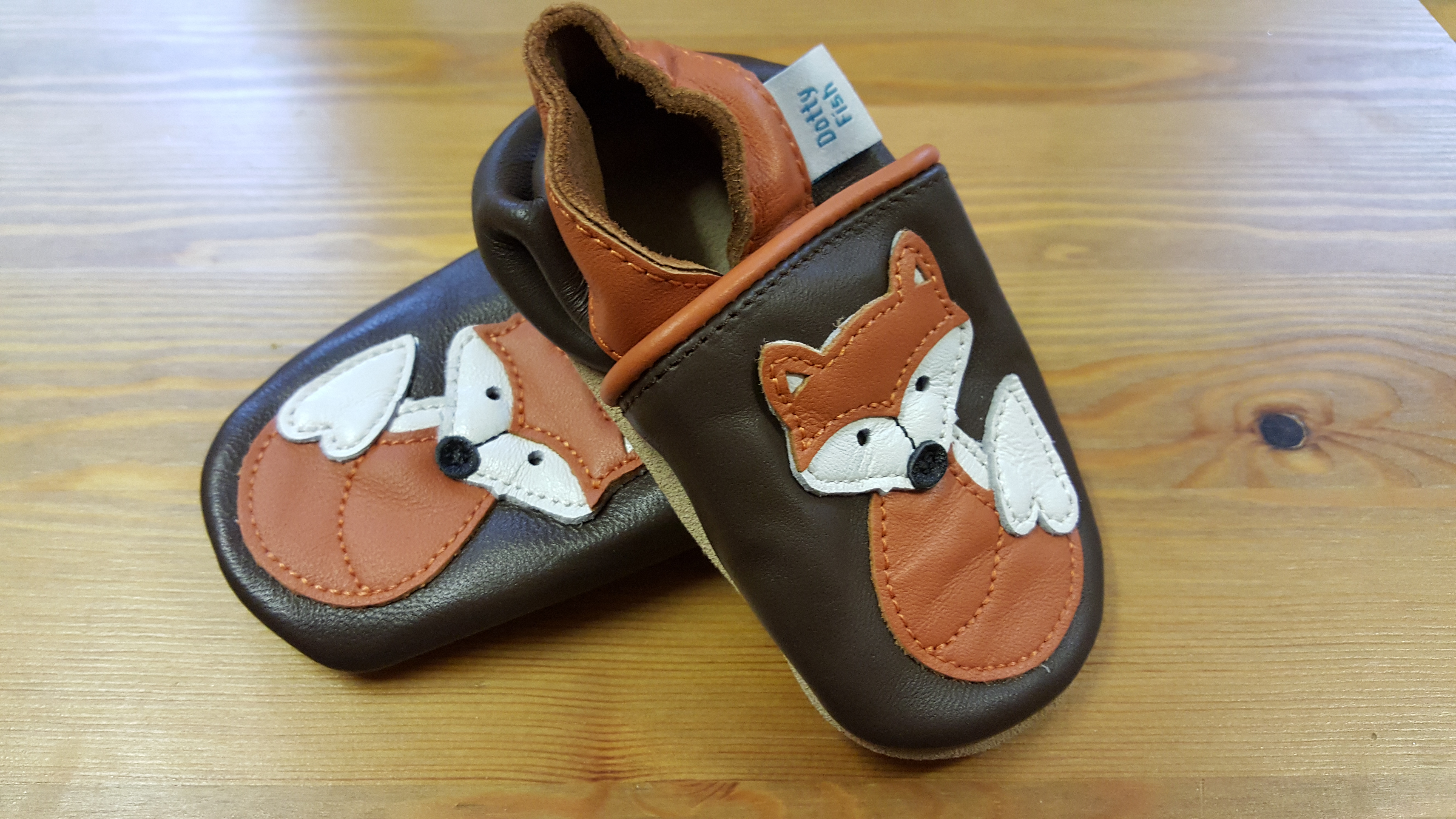 Fox shoes for toddlers